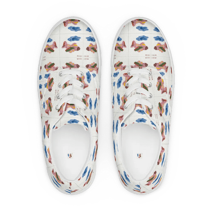Kid Airplanes (Women's Lace-Up Canvas Shoes) product image (2)