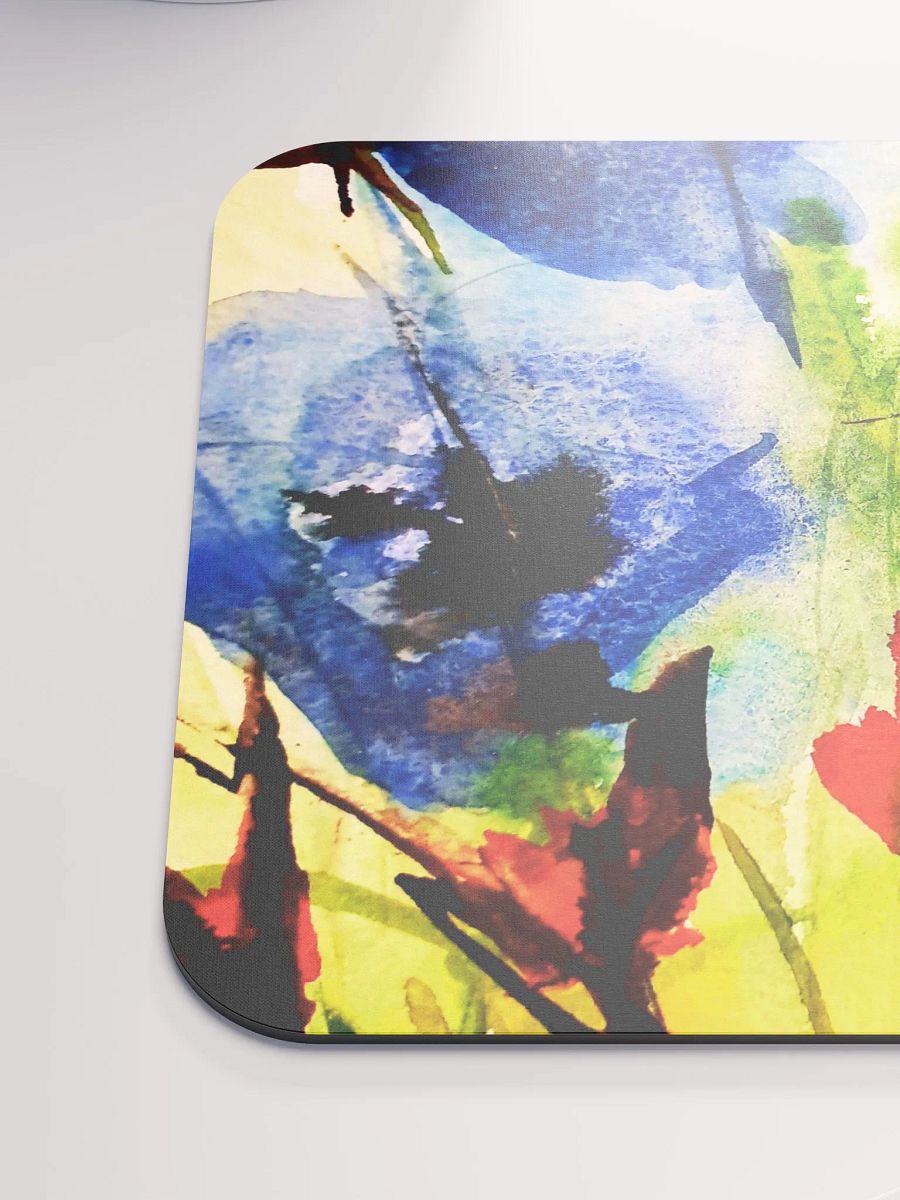 blue watercolour flowers on placemat product image (6)