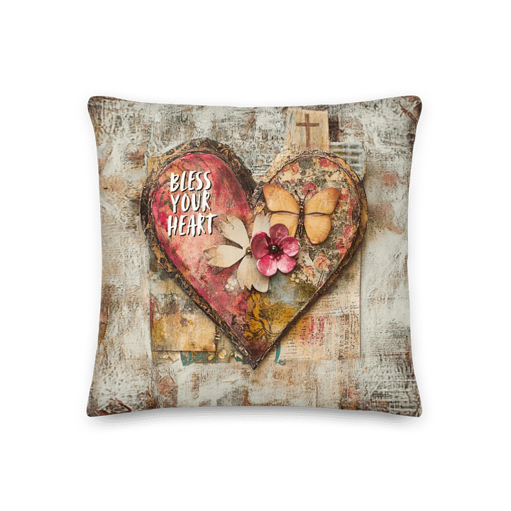 Bless Your Heart: Decorative Pillow product image (1)