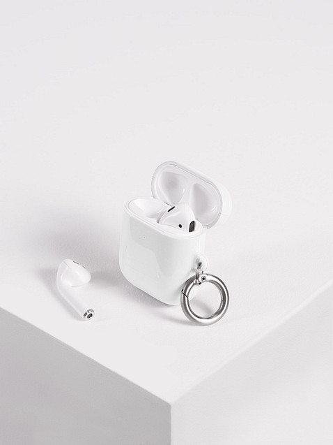 Photo showing All-Over Print Case for AirPods®