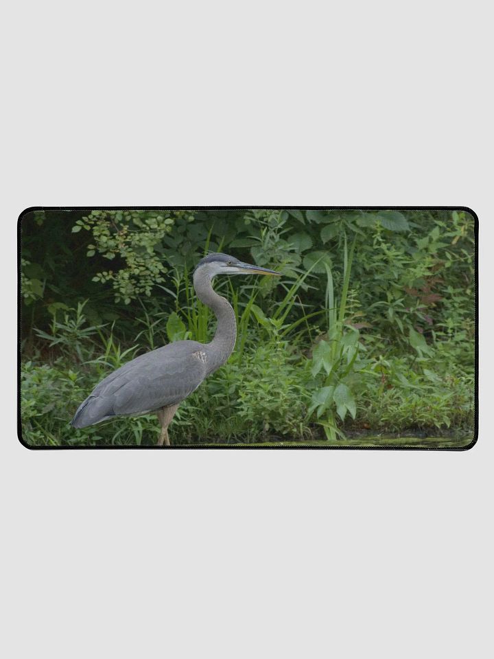 Great Blue Heron Gamer Mat product image (1)