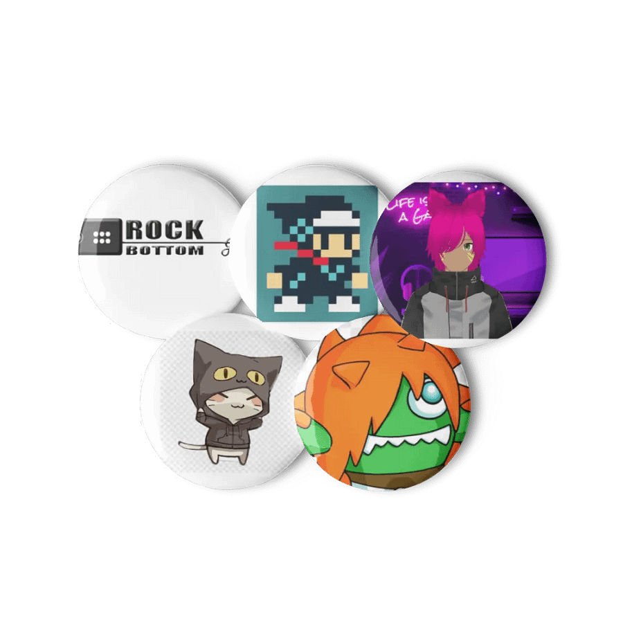 Rock Bottom Gaming Pins! product image (6)