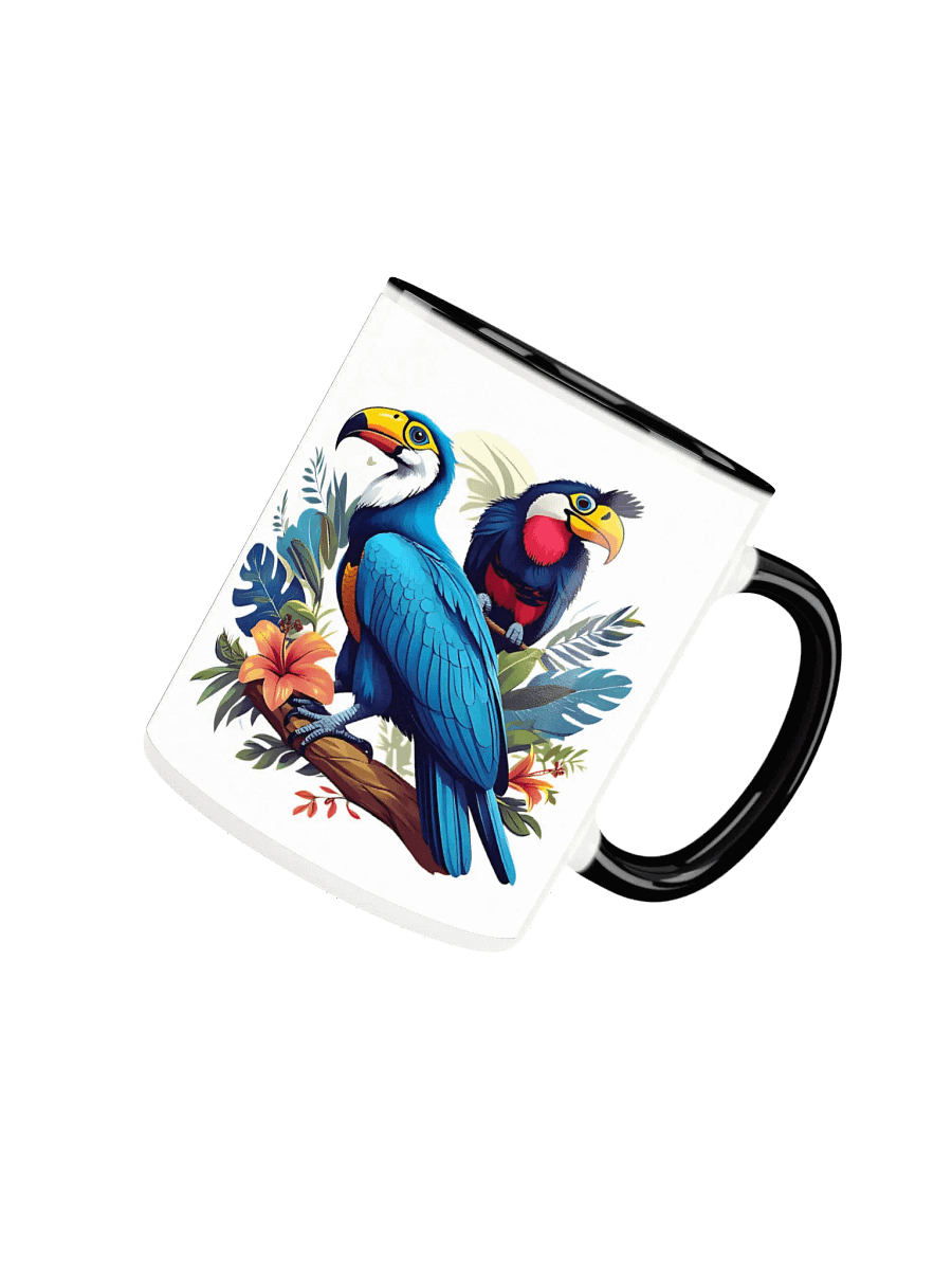 Tropical Toucan Surprise Ceramic Mug product image (30)