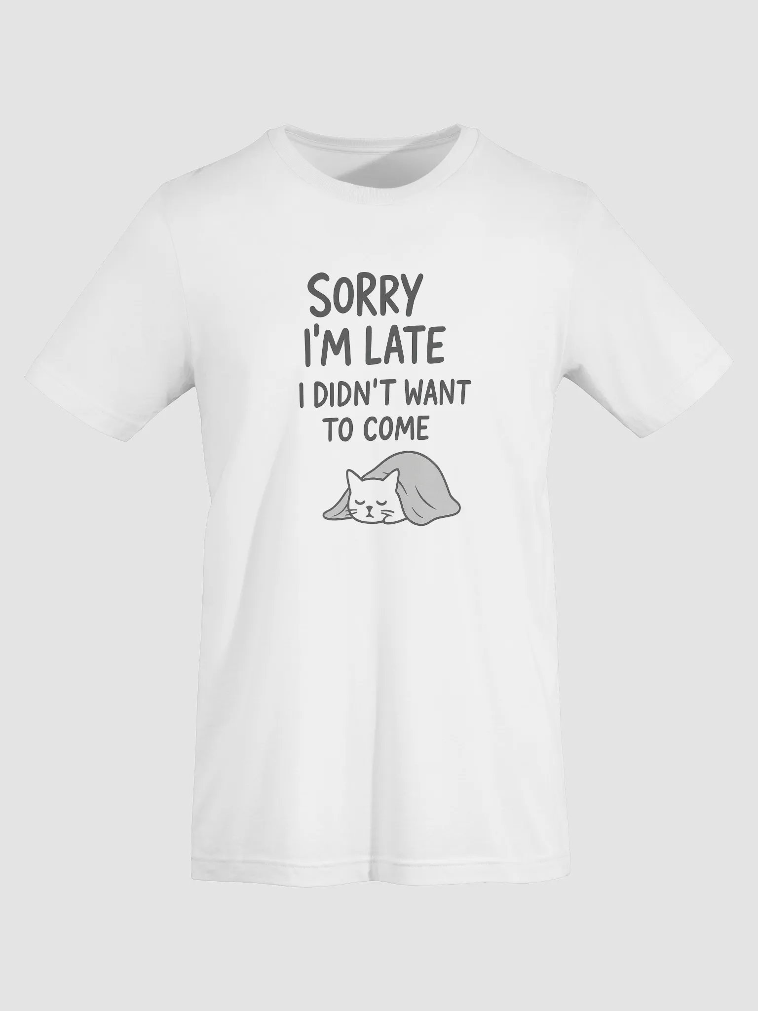 Sorry I’m Late Supersoft T-Shirt product image (5)