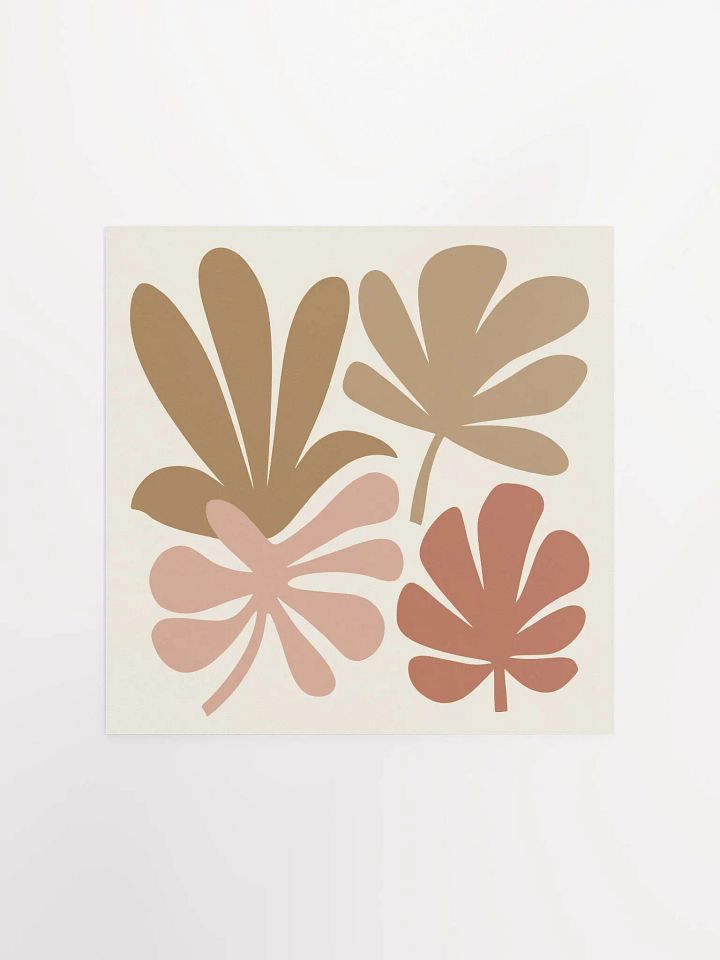 Elegant Botanical Bliss Paper Poster product image (1)