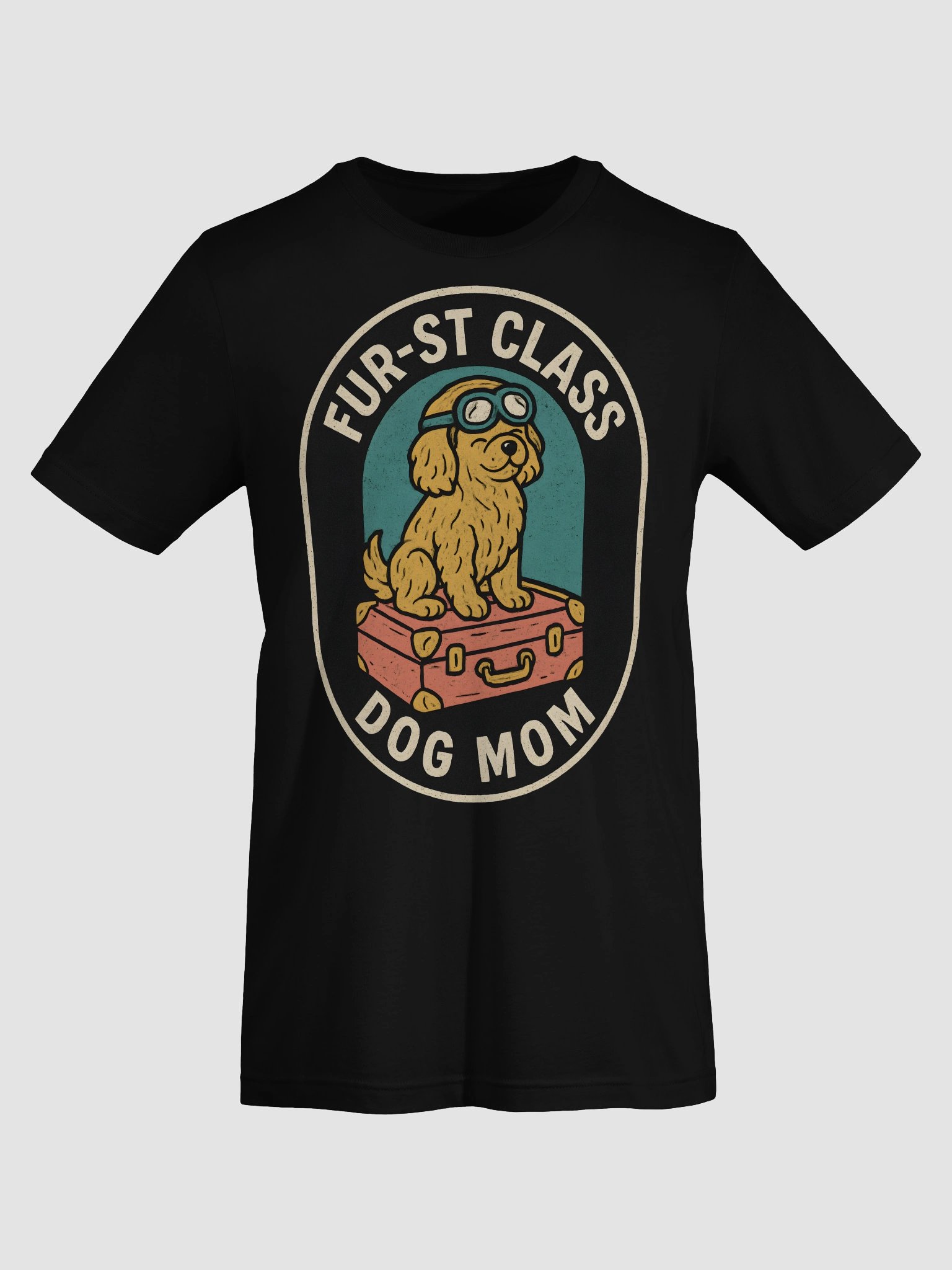 Fur-st Class Dog Mom T-Shirt product image (7)