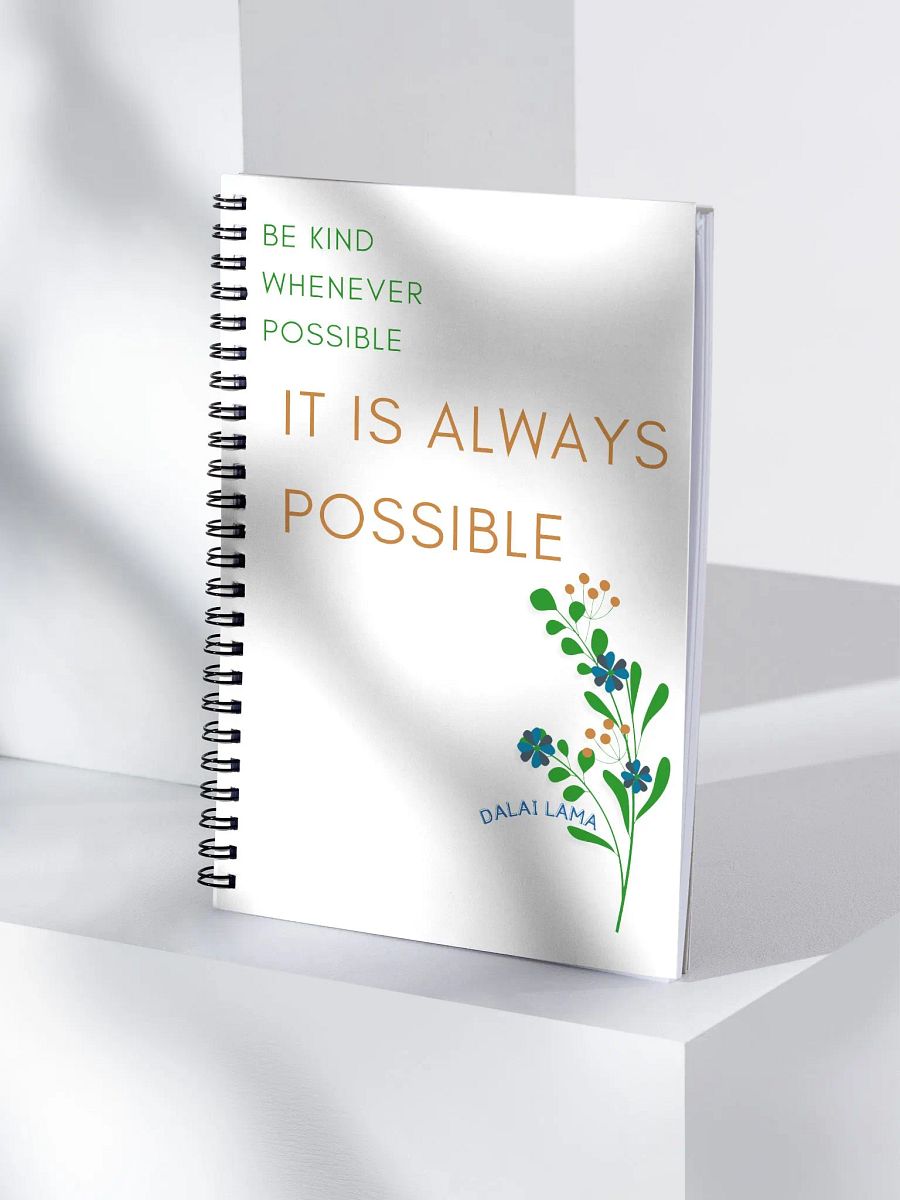 Kindness Blooms Notebook product image (4)