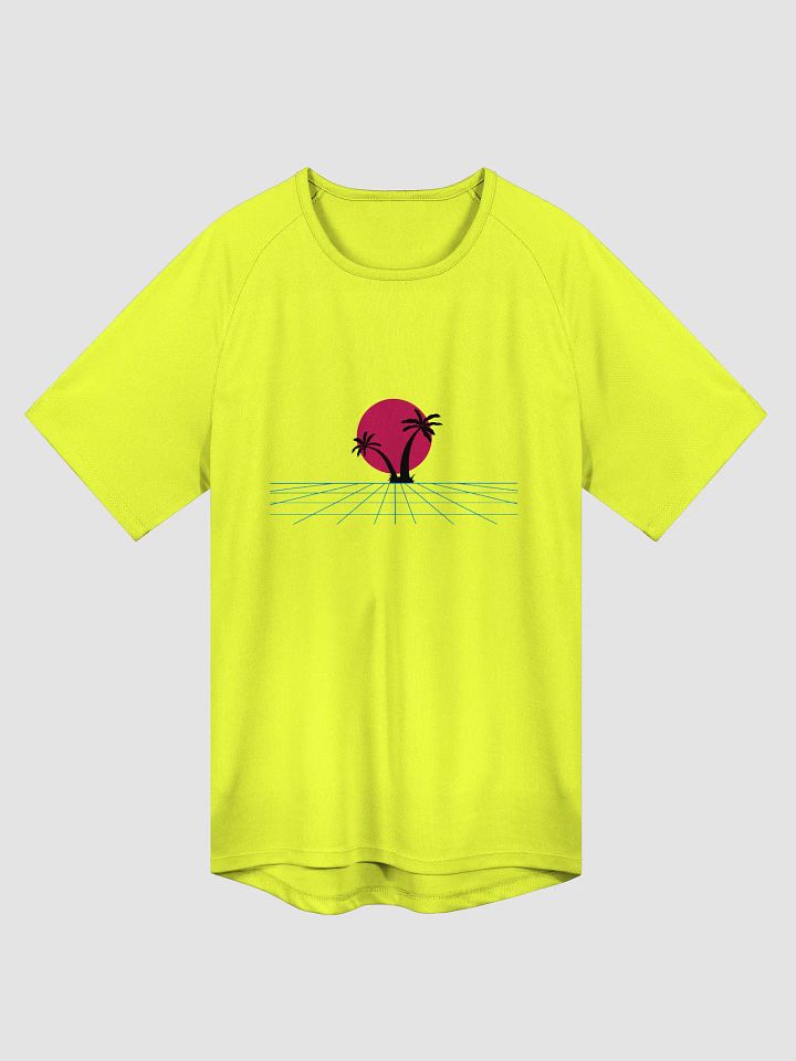 Retro Sun Palm Unisex Sports Jersey product image (1)