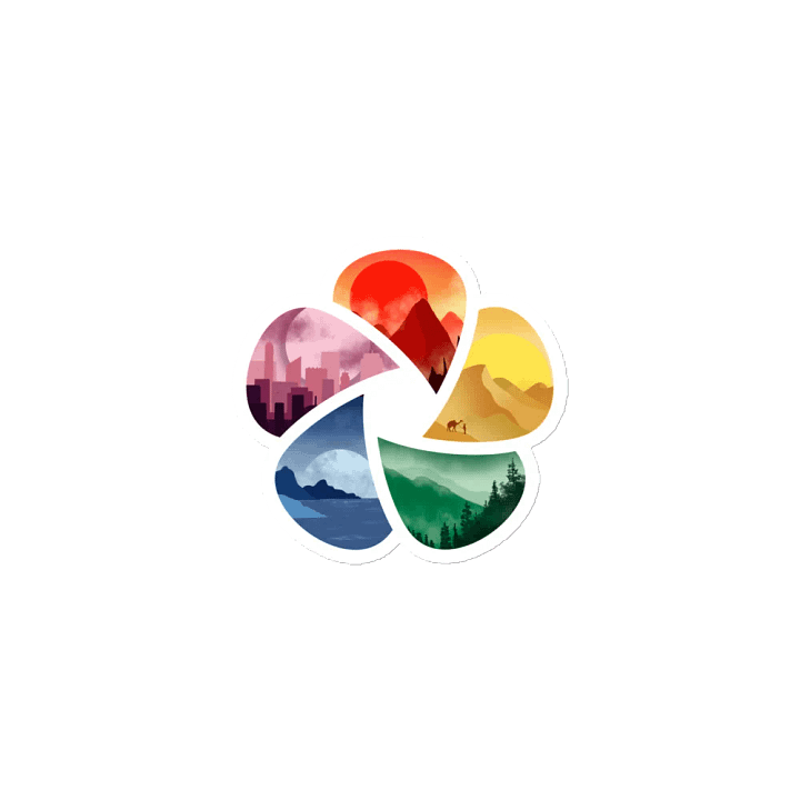Landscape Logo Magnet product image (1)