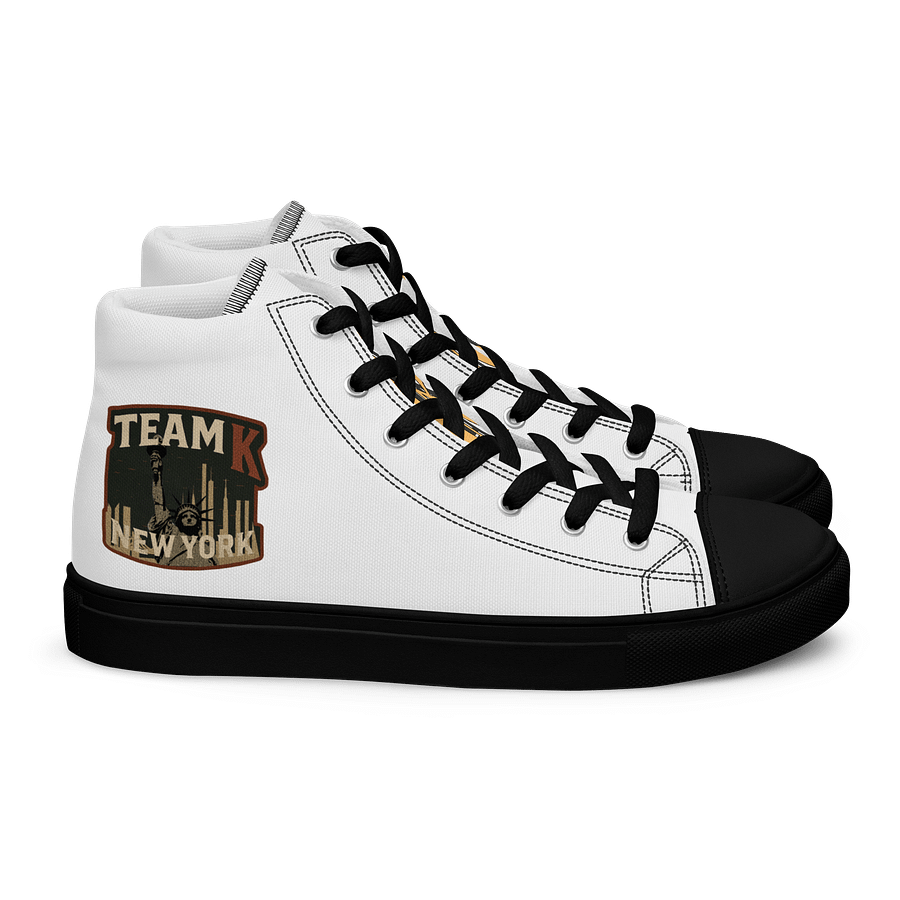 Team K New York Women's High Top Canvas Shoes product image (2)