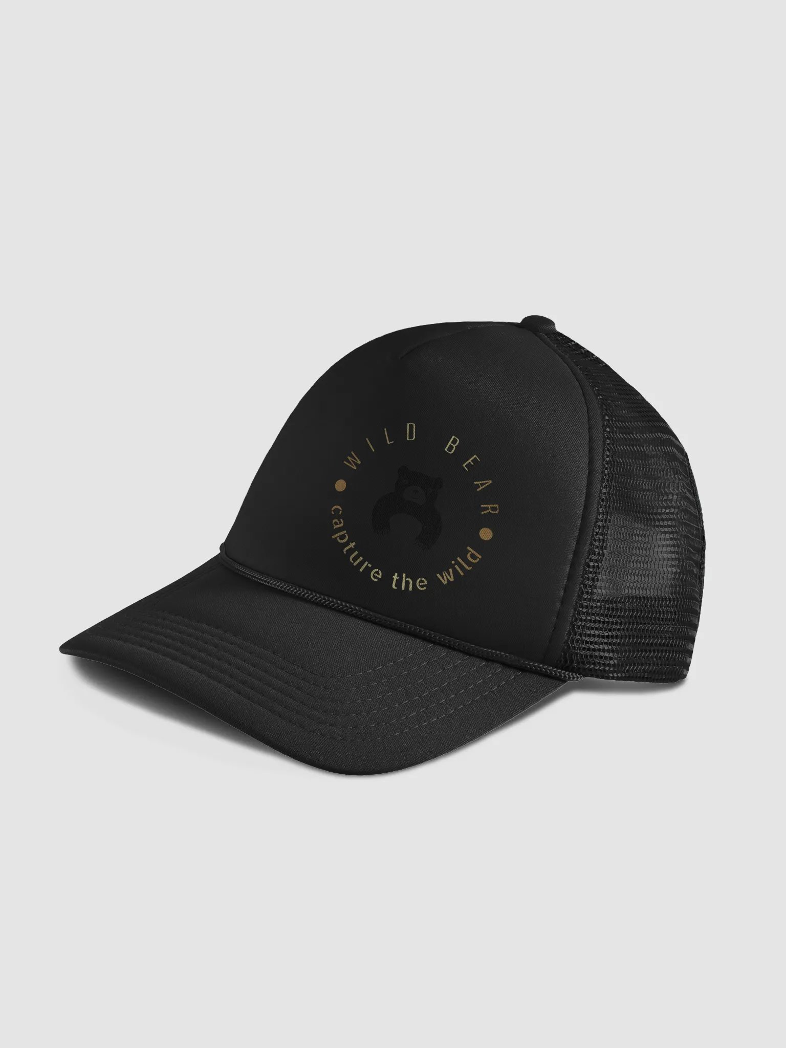 Wild Bear Foam Trucker Hat product image (4)