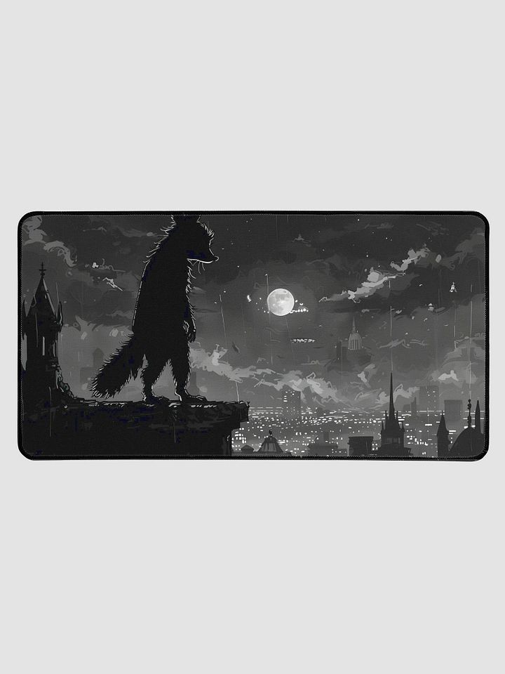 Noir Raccoon Deskmat product image (1)