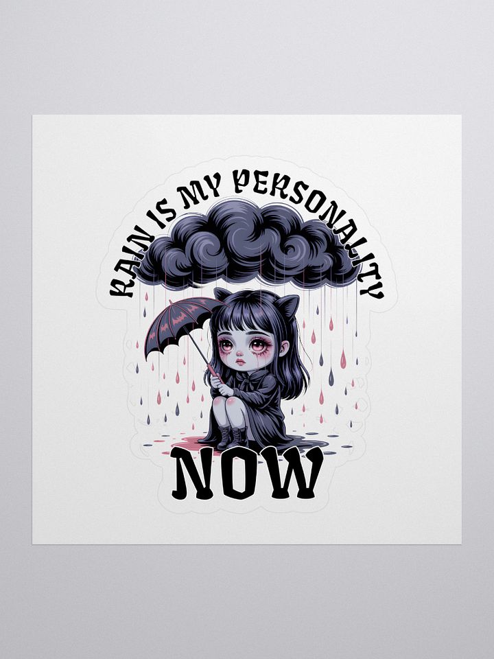 Gothic Rainy Day Sticker Set product image (1)