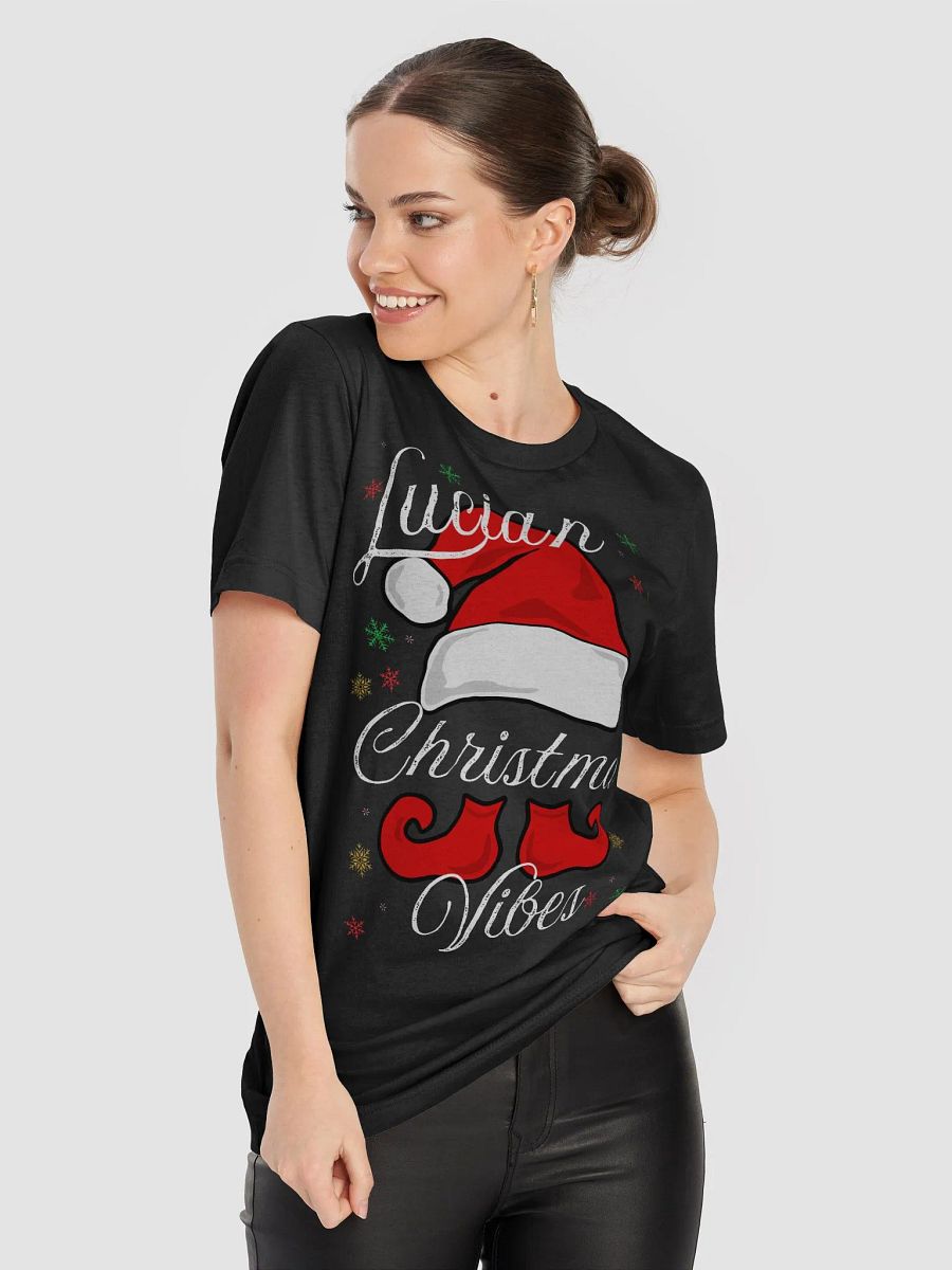 Festive Santa Hat and Elf Shoes T-Shirt product image (28)