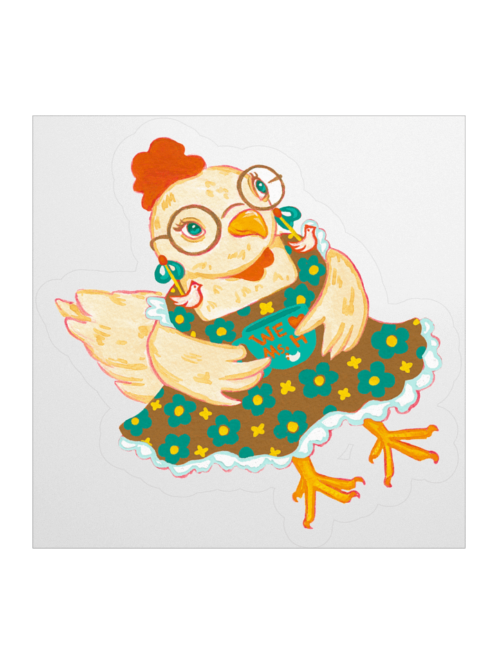 Ms. Henrietta Cluck - Sticker product image (1)