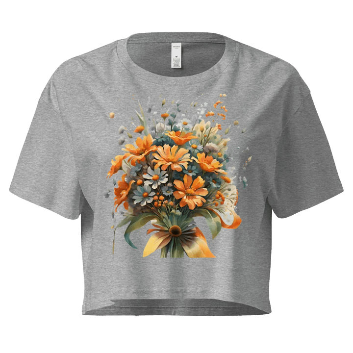 The Women's Crop Top with floral print product image (4)