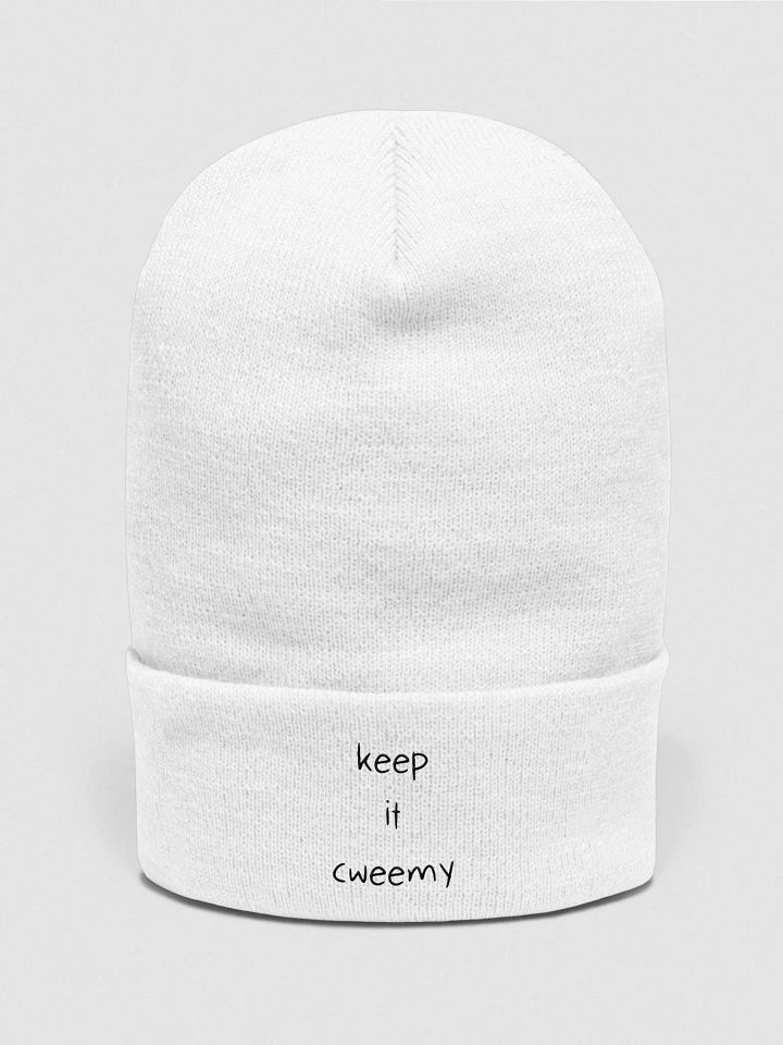 Keep It Cweemy Beanie product image (1)