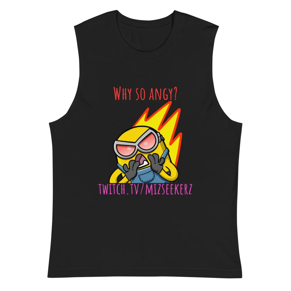Men's Why So Angy Muscle Tank product image (3)