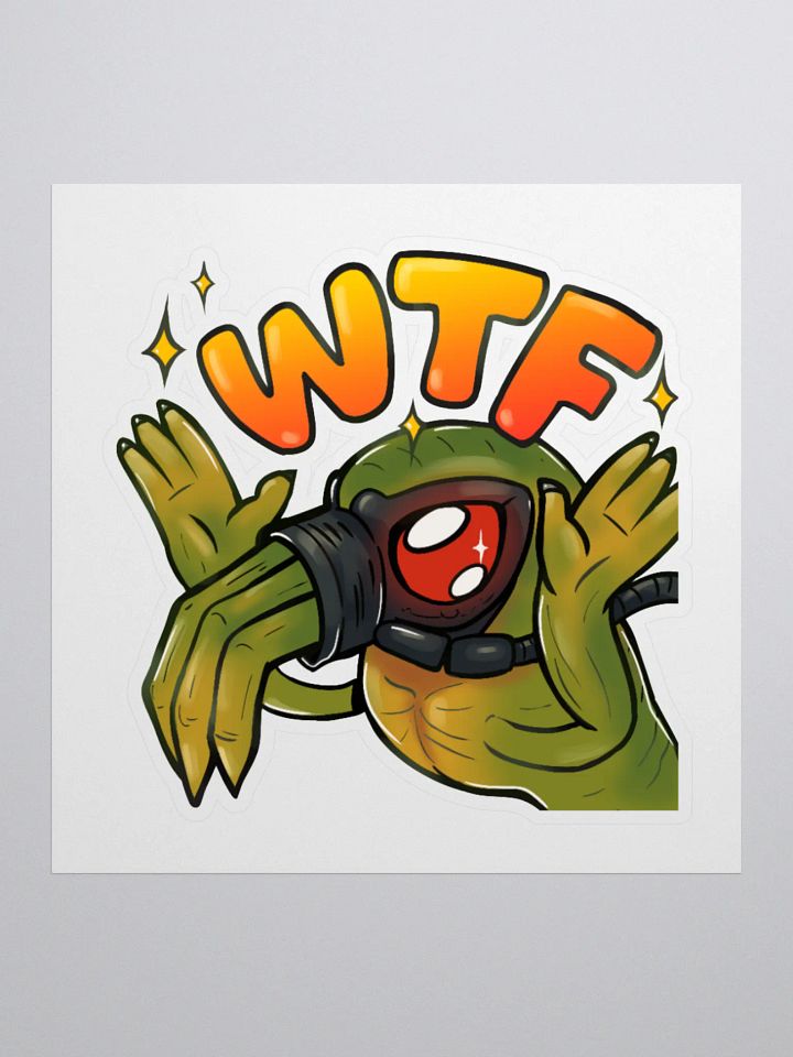 WTF - Sticker product image (1)