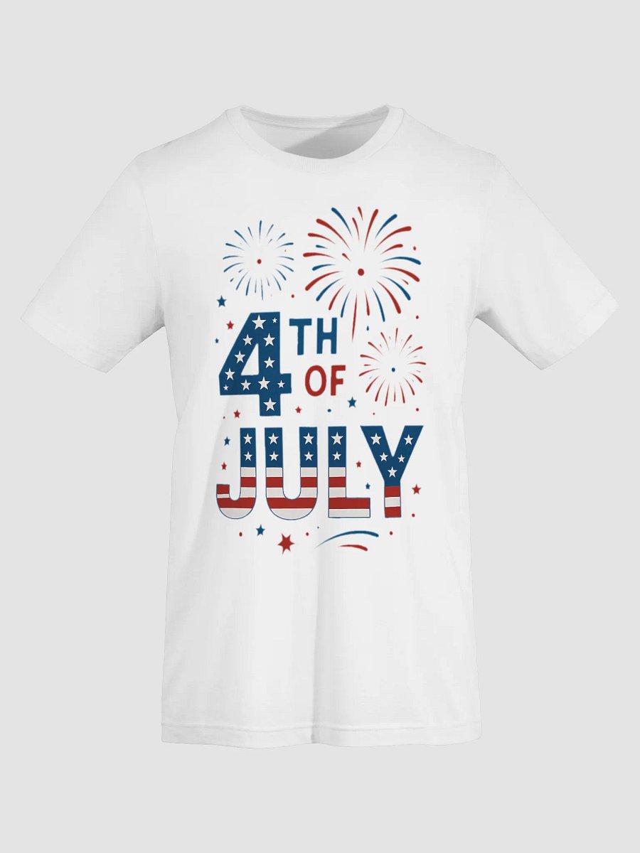 Patriotic Stars & Stripes 4th of July T-Shirt product image (7)