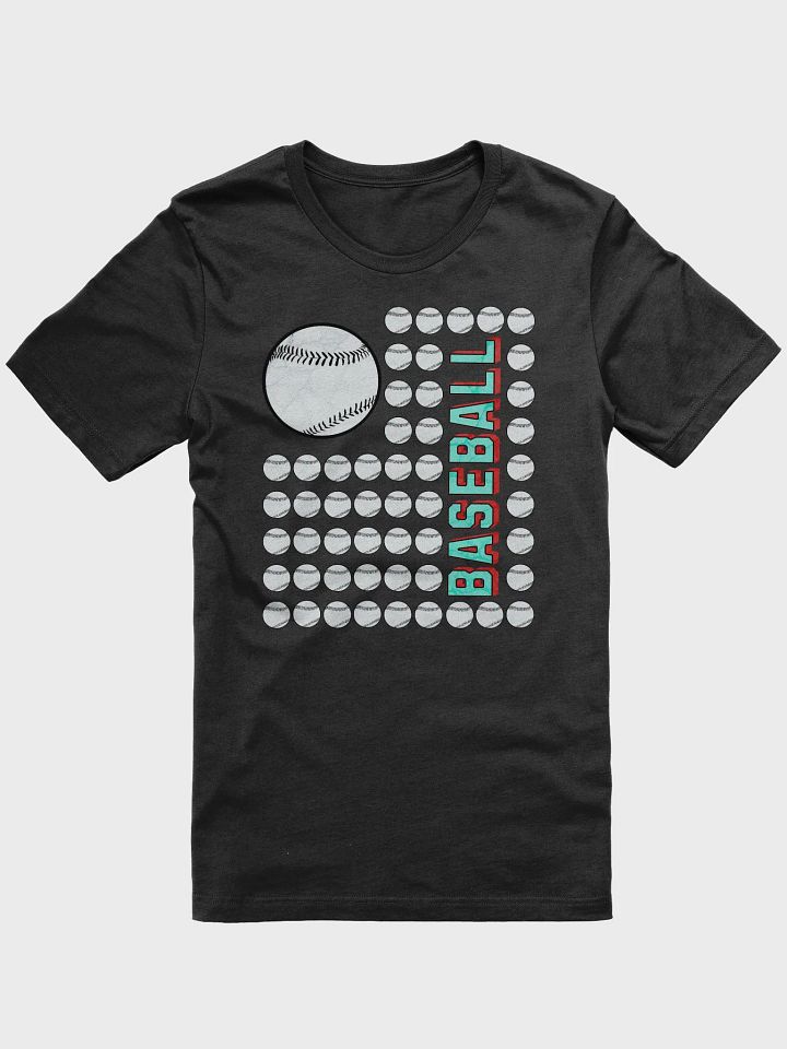 US Flag Baseball Home Run Style T-Shirt product image (7)