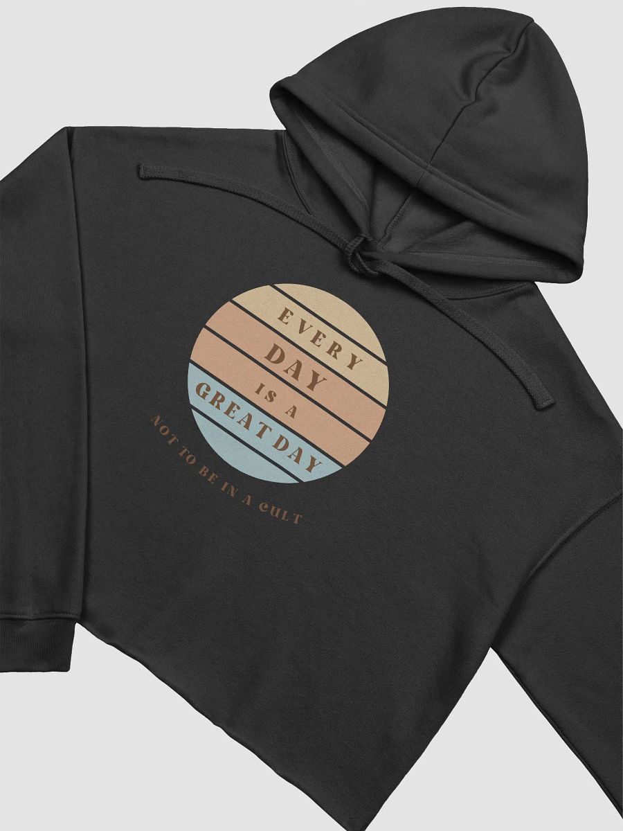 Every Day! Sun Set. Peach Bella Canvas Fleece Cropped Hoodie product image (9)
