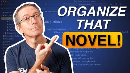 Want some tips to help you get organized in your writing? I've got you covered. My latest video is on how I organize my writi...