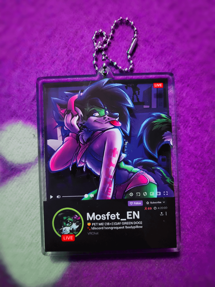 Mosfet Stream Keychain product image (1)