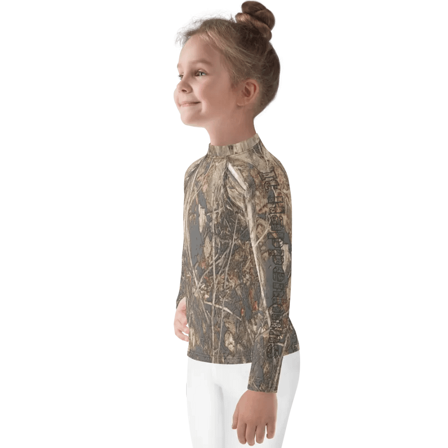 Kids Rash Guard - Dead Split - It Happennnns Camo product image (4)