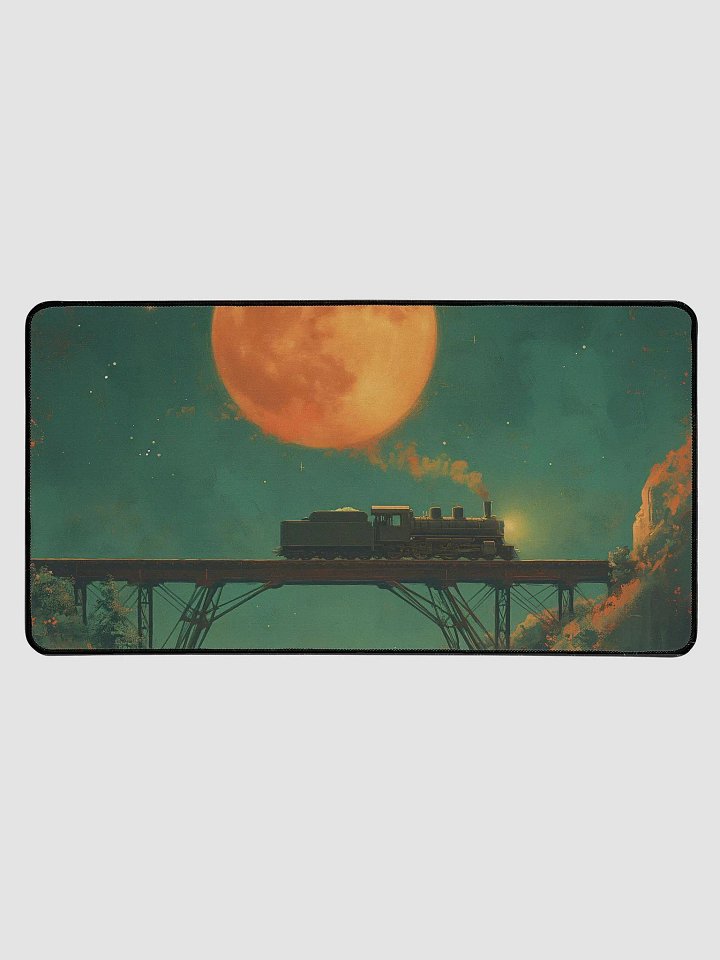 Solitary Rails - Desk Mat product image (1)