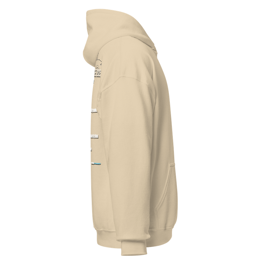 MX5 Cup Challenge Hoodie (White on Sand) product image (4)