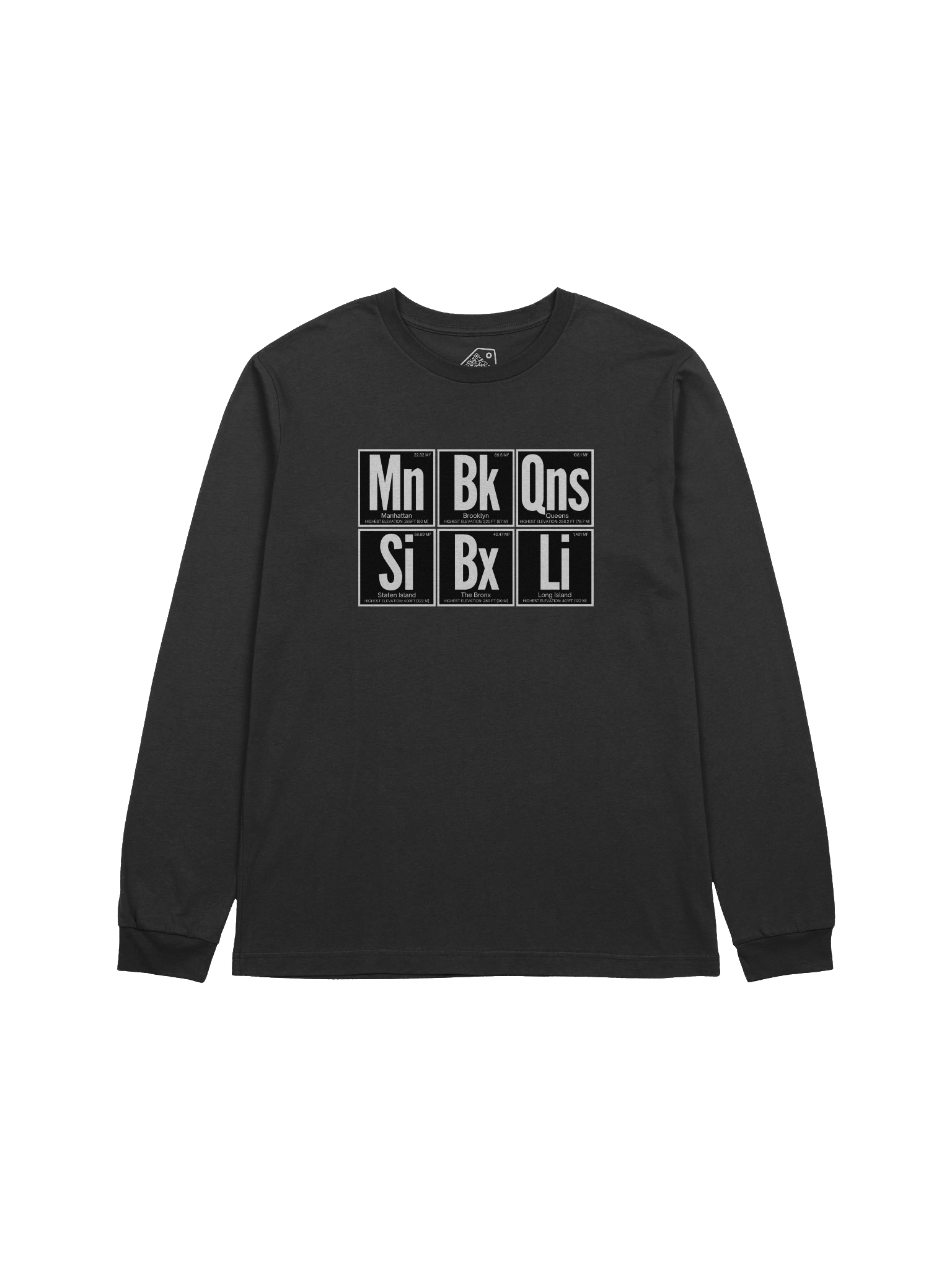 NYC + LI Elements : Long Sleeve Tee product image (33)
