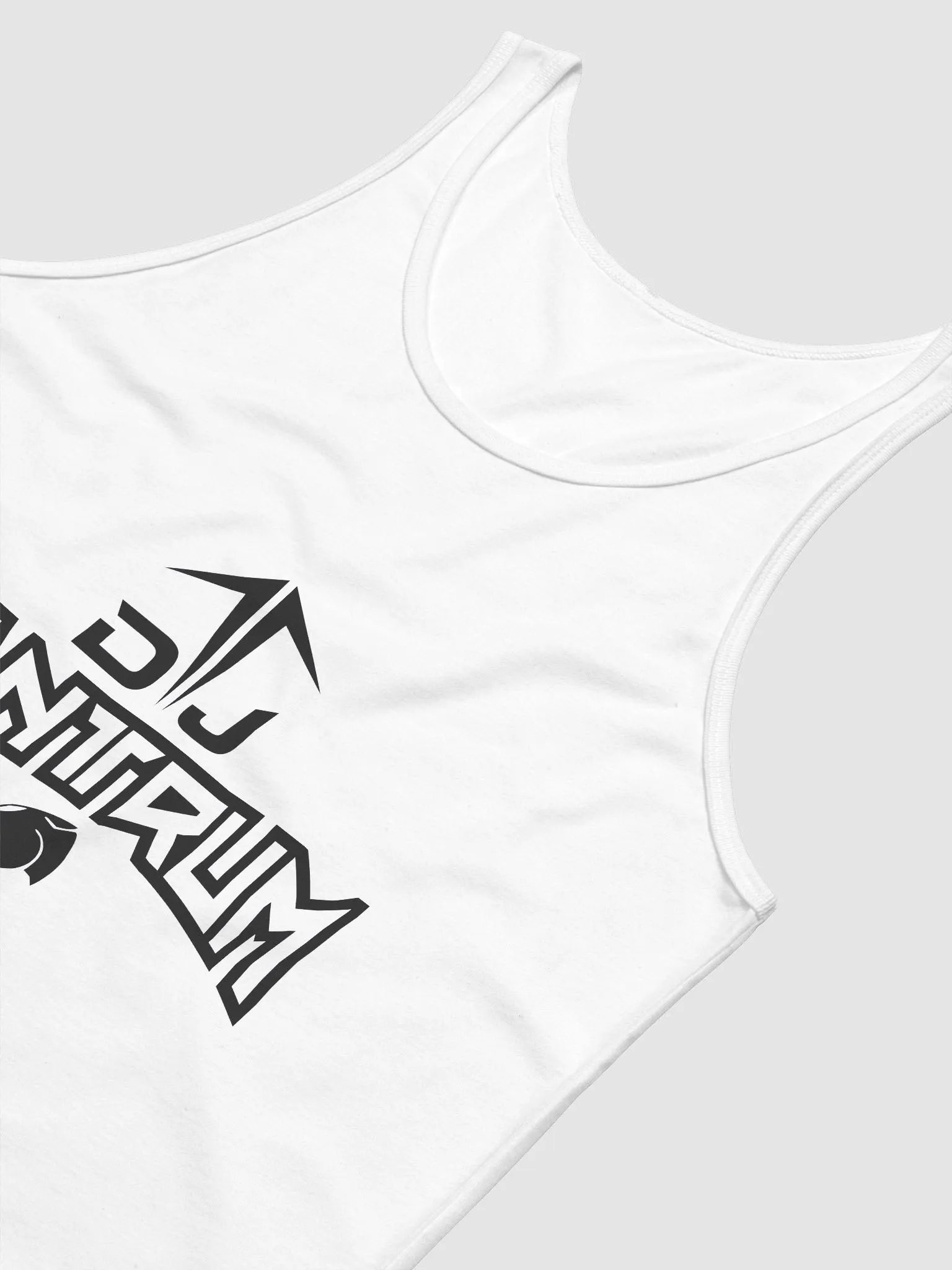 DJ TanTrum Tank Top (Black Logo) product image (3)