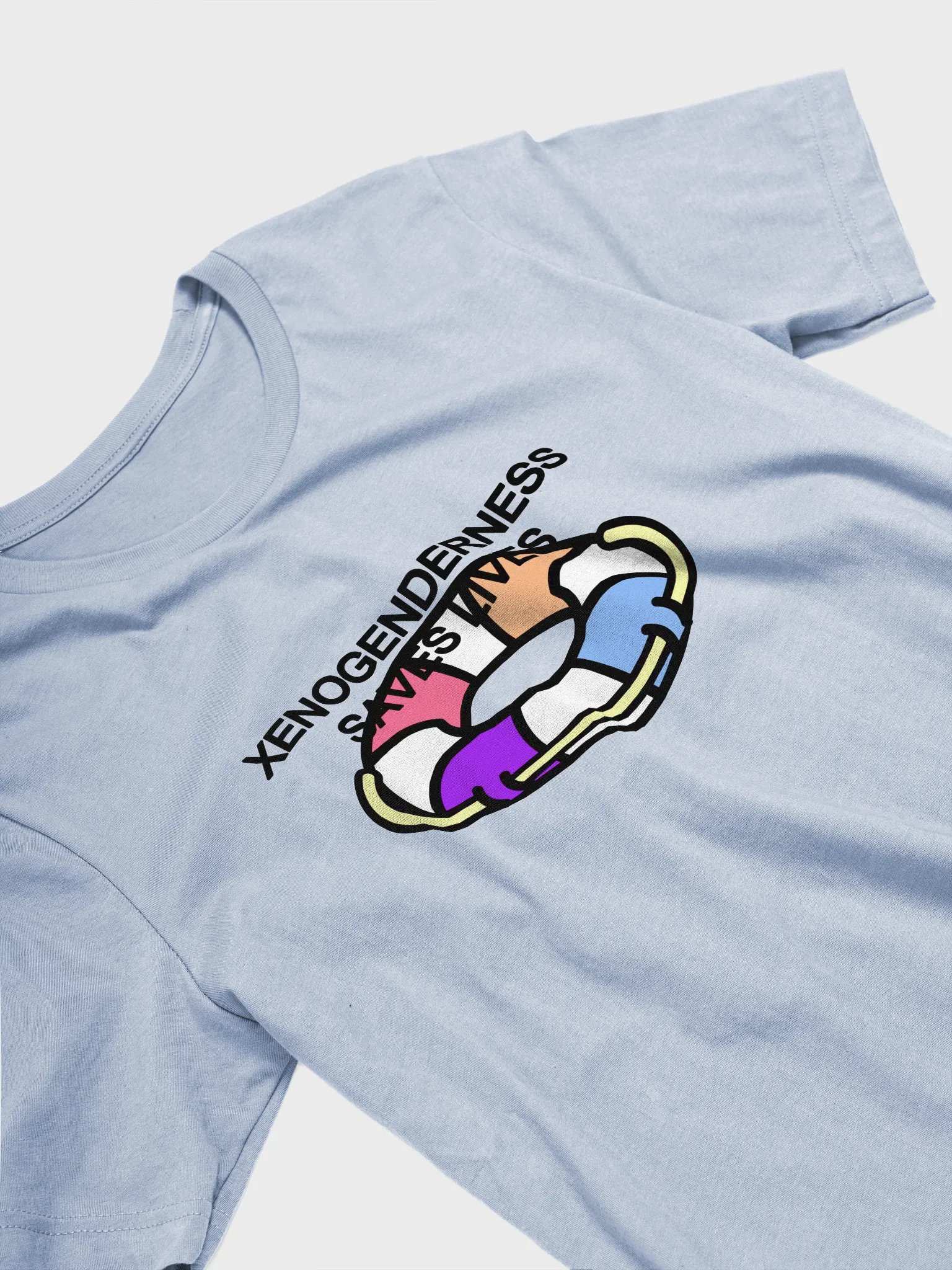xenogenderness saves lives t-shirt product image (3)