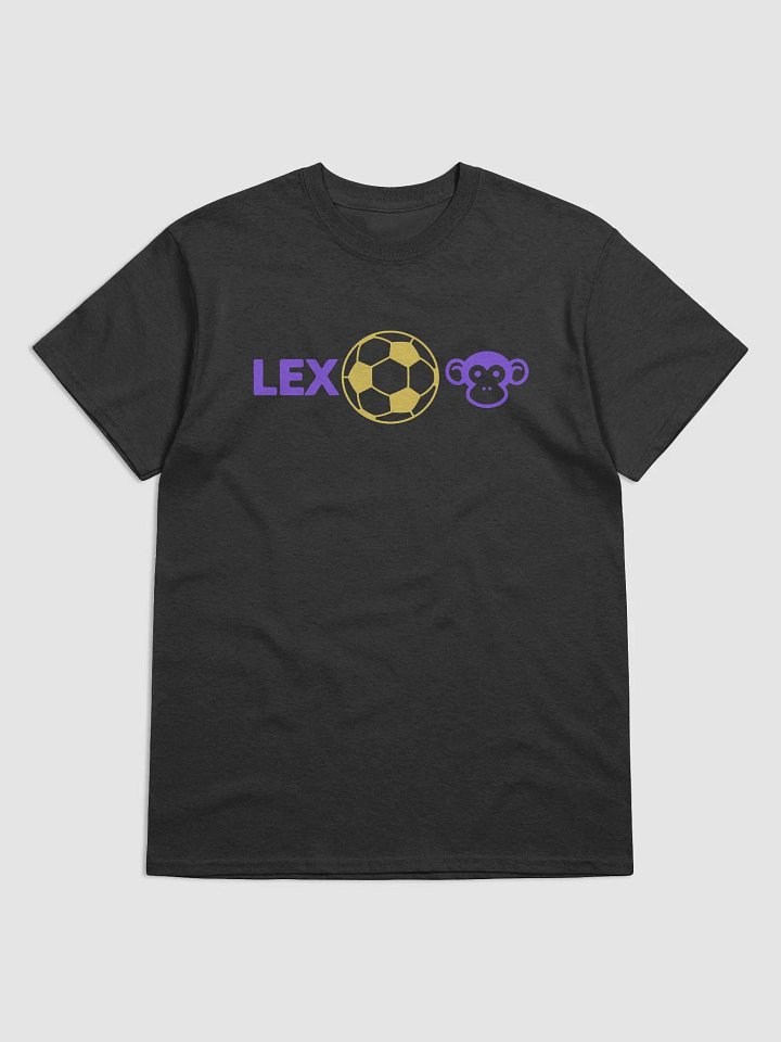 Purple Monkey Minimalist Gold Logo Cotton Tee product image (1)