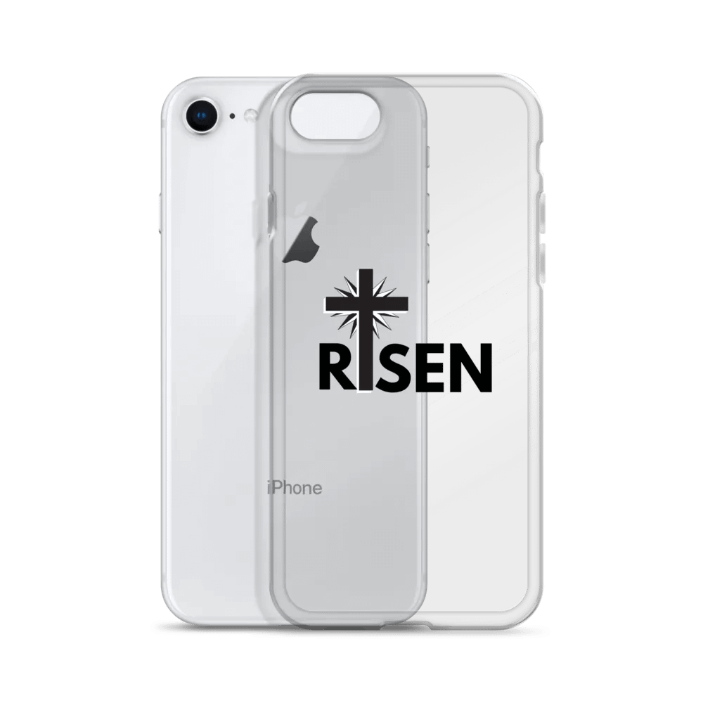 Minimalist Cross RiSEN iPhone Case product image (51)