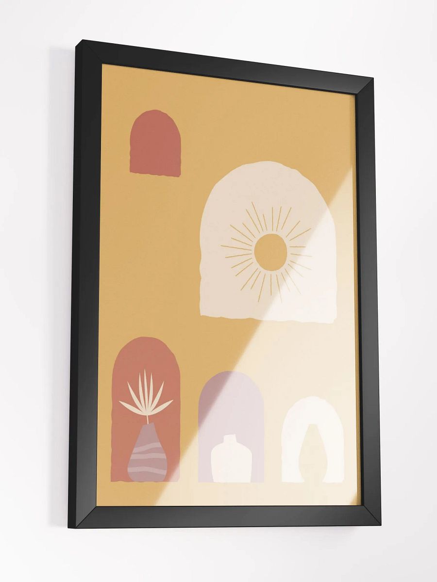 Vibrant Ayous Wood Framed Matte Poster product image (18)