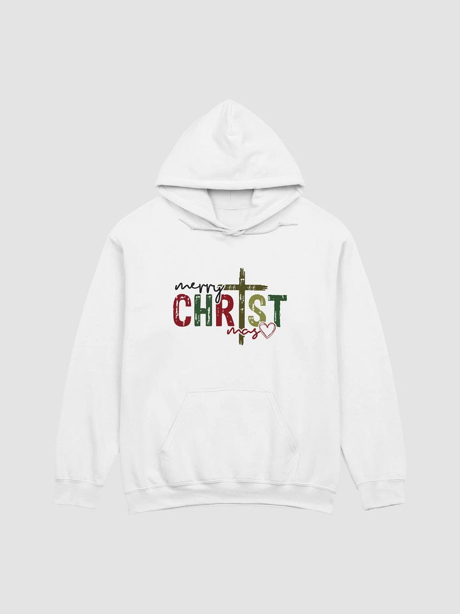 Merry Christmas Cross Hoodie product image (2)