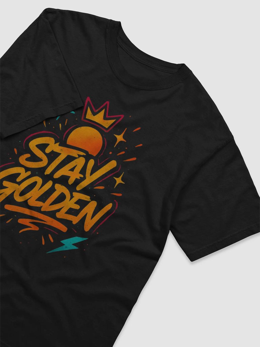 "Golden Crown" Graffiti Comfort Tee | Stay Golden Collection product image (3)