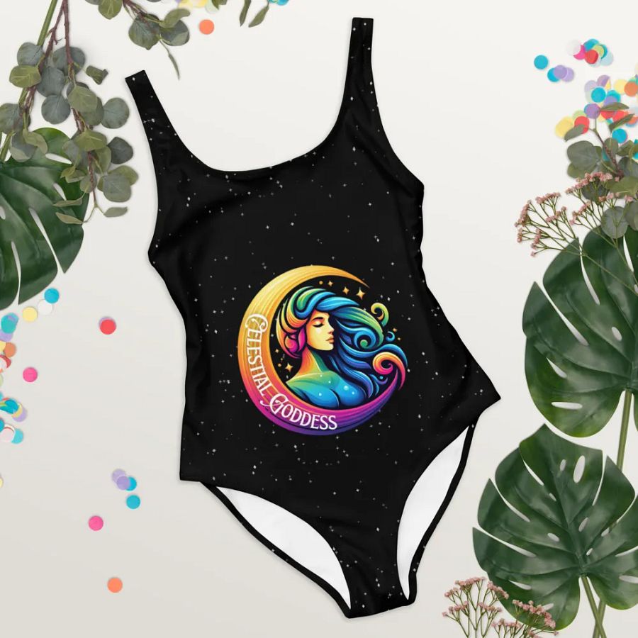 Celestial Crescent Moon One-Piece product image (7)