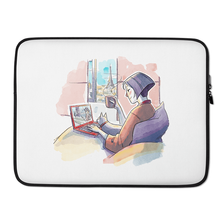 Warm Drink and Youtube Laptop Sleeve product image (2)