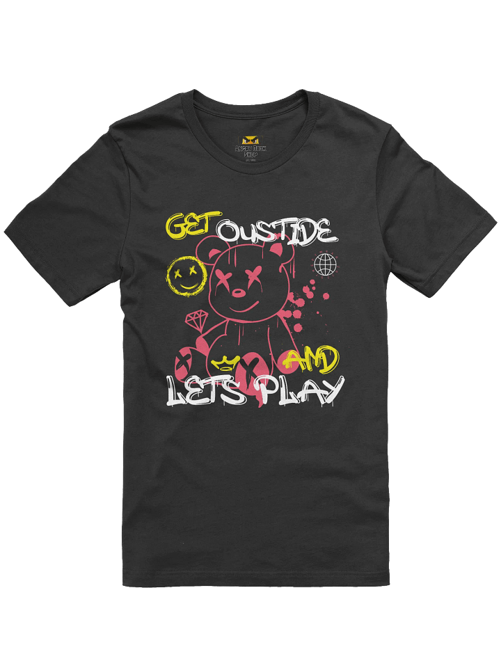 Playful Bear Doodle T-Shirt product image (6)