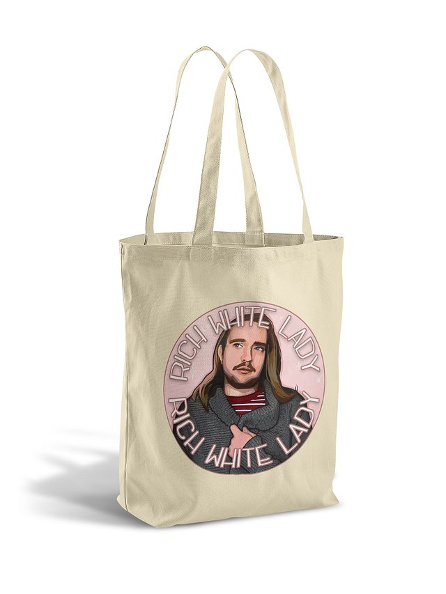 Rich White Lady Totebag product image (1)