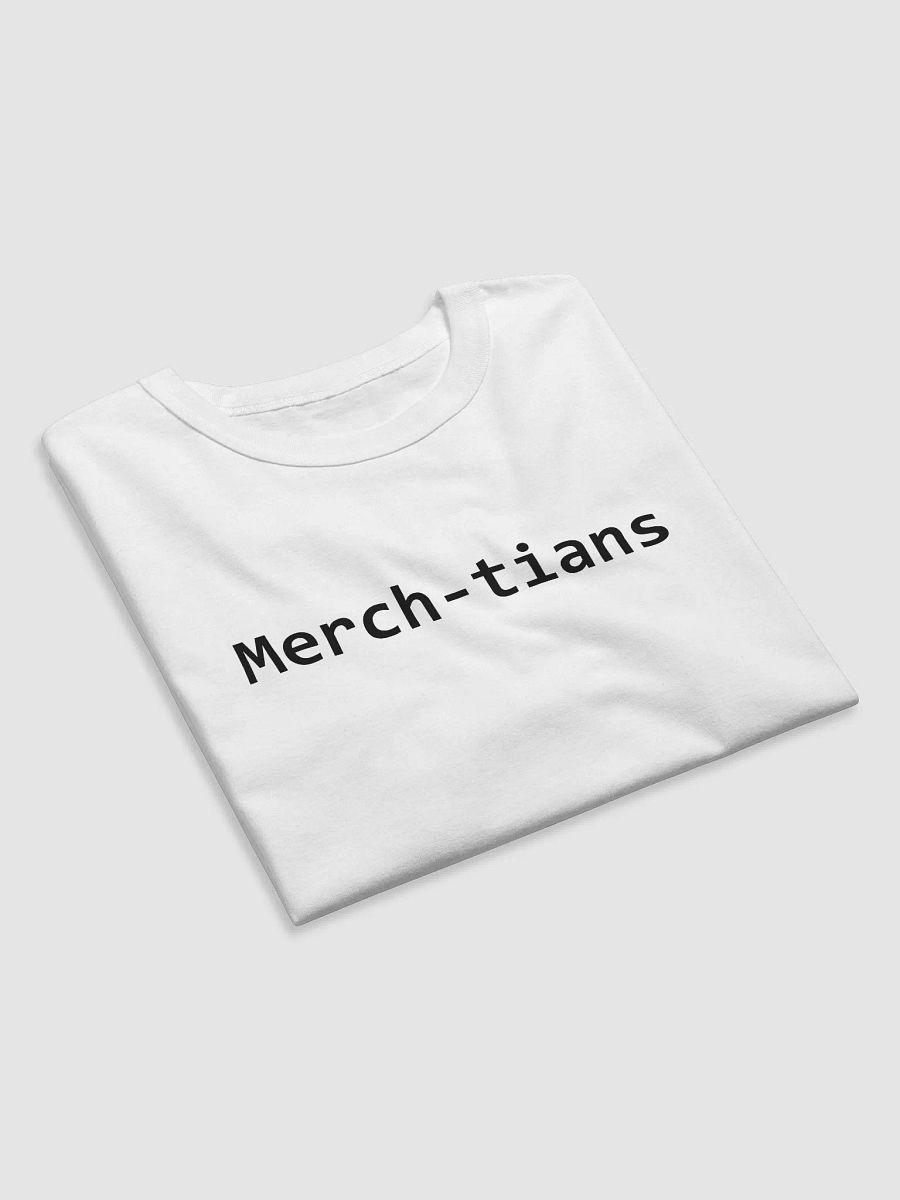 Merch-tians: Space Gear Tshirt (White) product image (4)