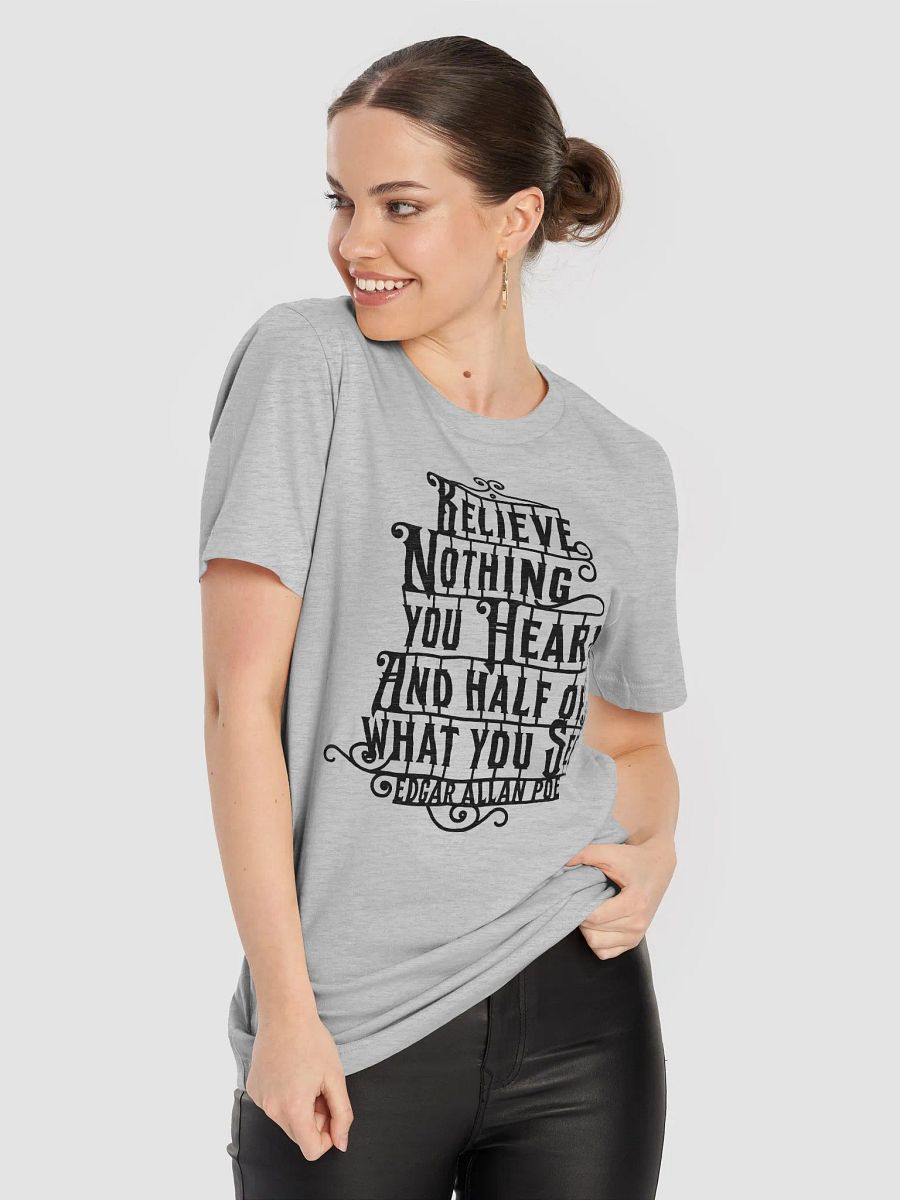 Edgar Allan Poe T-Shirt with Quote product image (6)