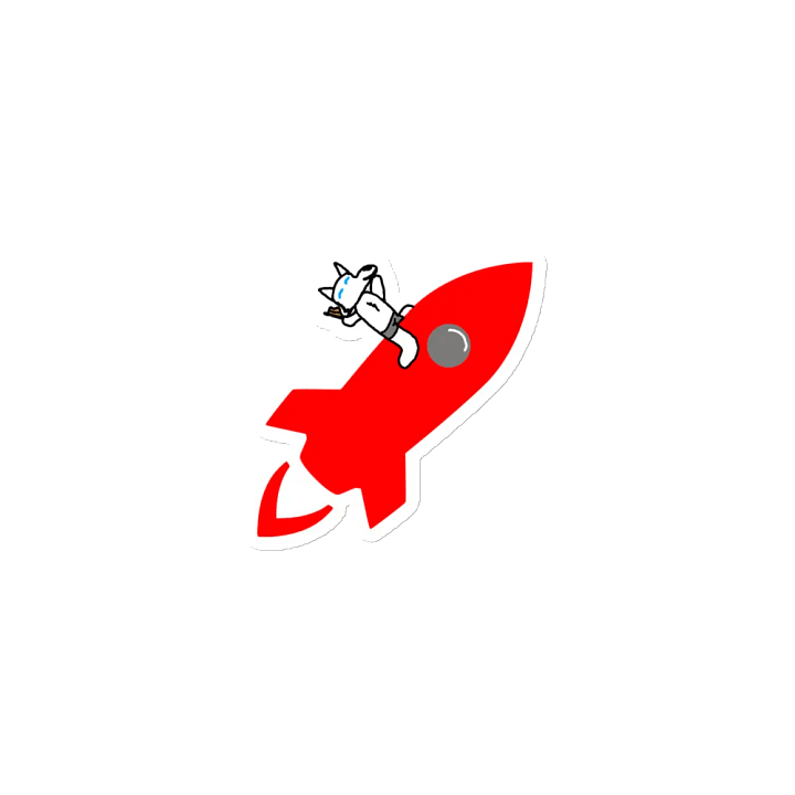 Liffy's Red Rocket Magnet product image (1)