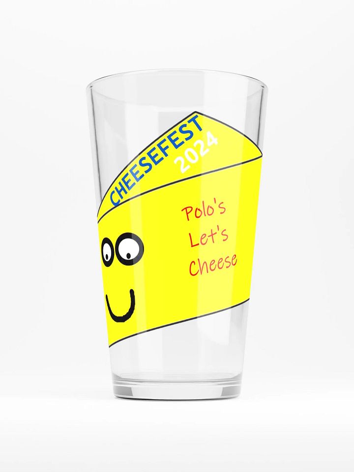 Polo's Cheese Fest Glass! product image (1)