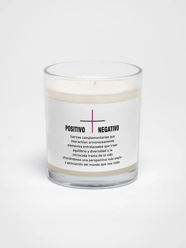 Positivo y negativo- Cera de Soya - En Español product image (1)