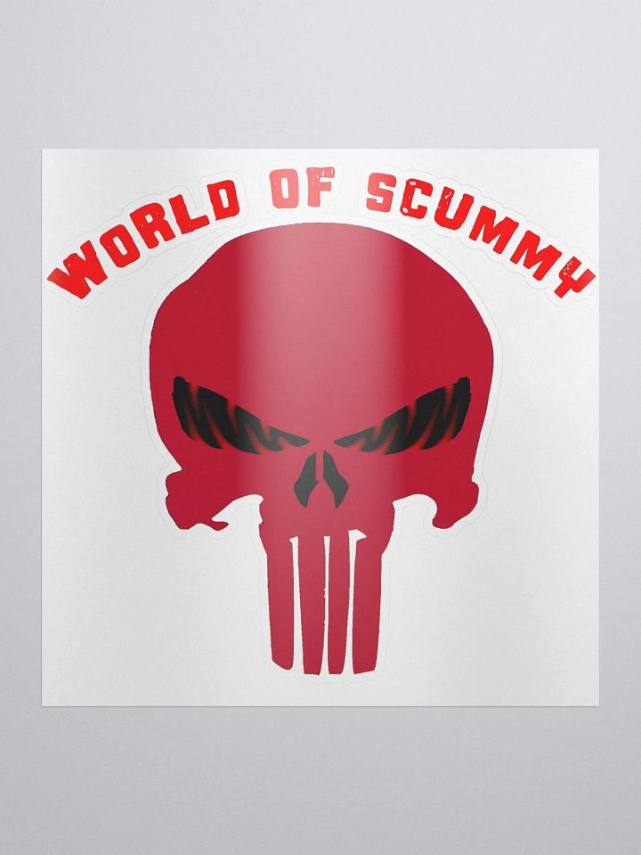 World of Scummy kiss cut stickers product image (1)