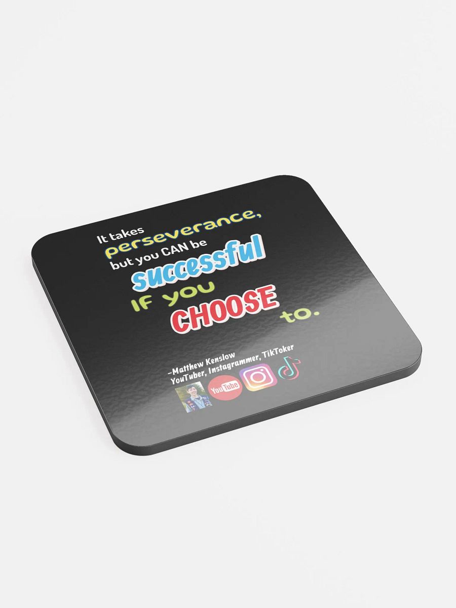 Glossed Cork Coaster [Quote 6] product image (3)